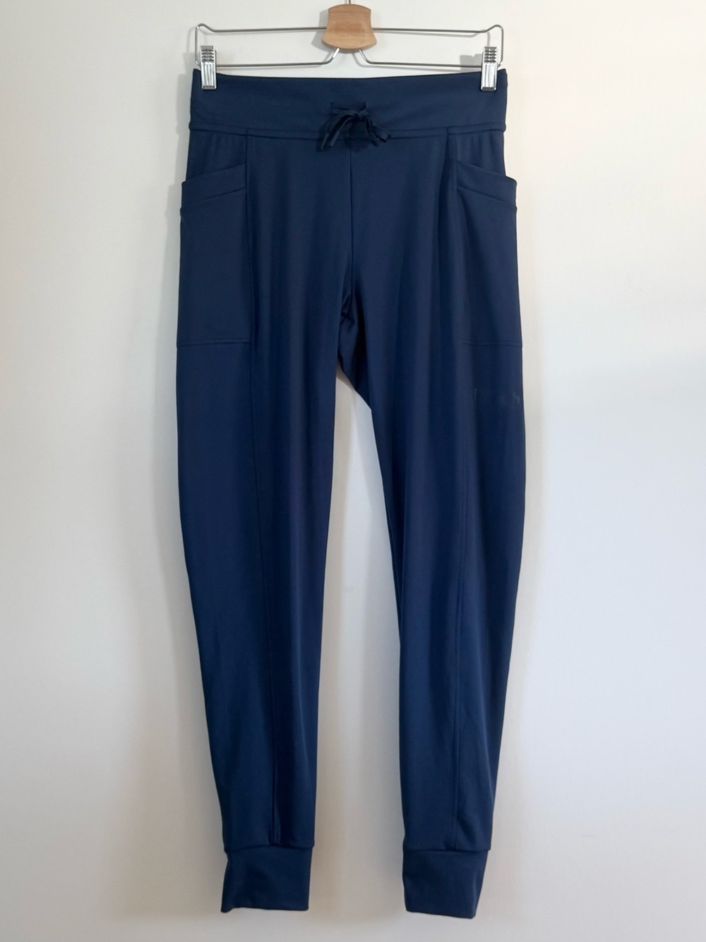 Bench Navy Drawstring Fitted Joggers